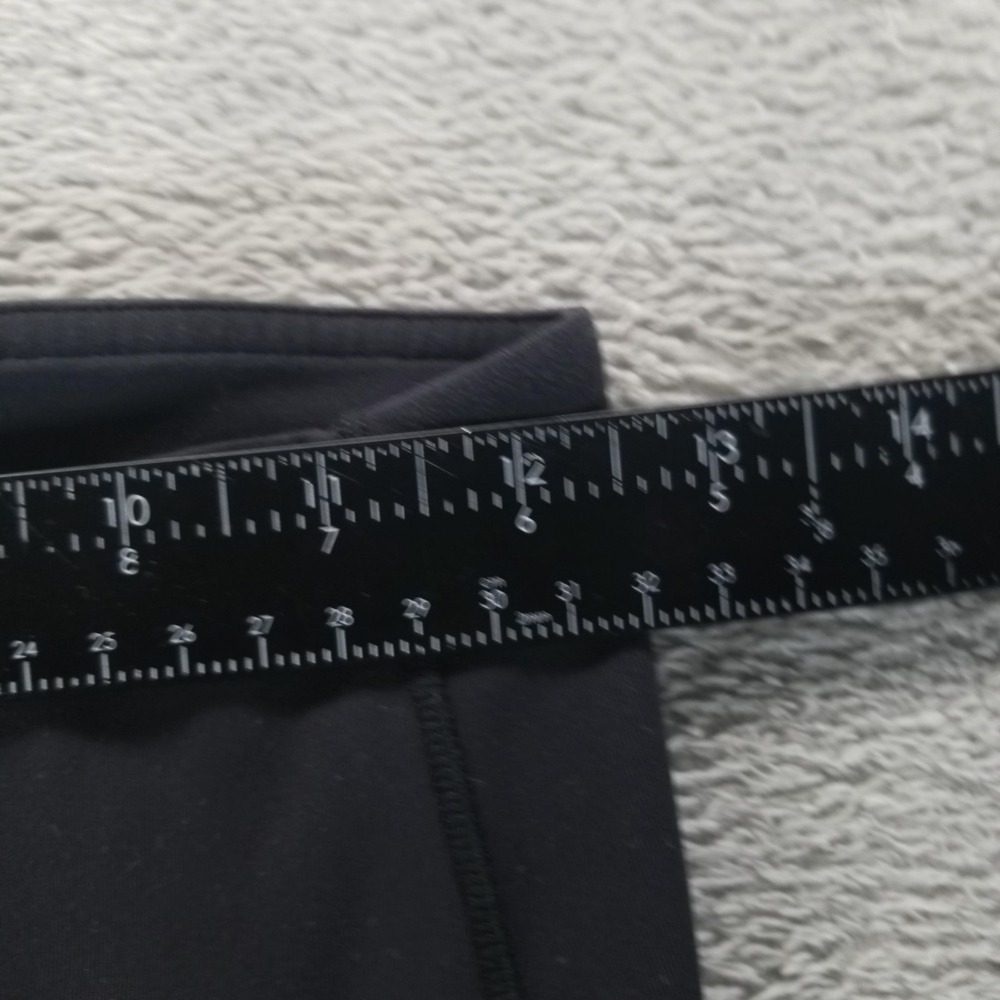Lululemon Leggings Womens 6 Black Fresh in Mesh Tight Cropped Gym Yoga‎ Workout - Picture 5 of 9